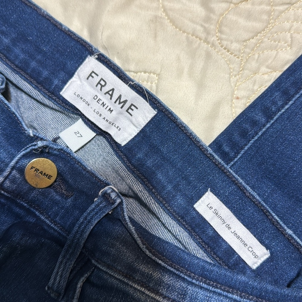 Frame Denim crop jeans - Picture 4 of 4